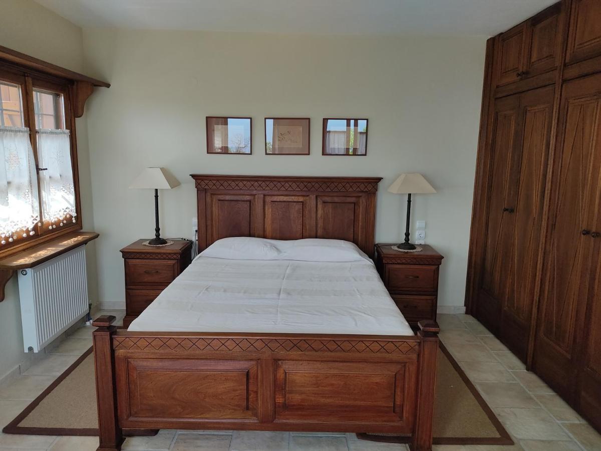 Villa Cozy Blue Stone House With A Great Sea View. Tsagkarada Exterior foto